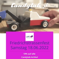 Friedrichstrassenfest 2022 | 10 % Rabatt auf alle Candycars