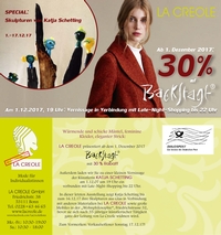 Late-Night-Shopping und Ausstellungseröffnung bei LA CREOLE
