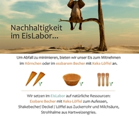 Nachhaltigkeit im Eislabor