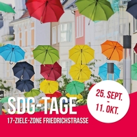 SDG-Tage 2022 | 17-Ziele-Zone Friedrichstrasse