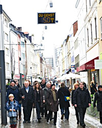 Klangkunst in der Friedrichstraße - Foto: Volker Lannert