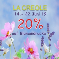 Blumige Angebote bei LaCreole  auf dem Friedrichstraßenfest