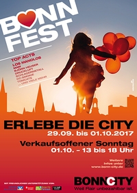 BonnFest vom 29. September 2017 bis 1. Oktober 2017