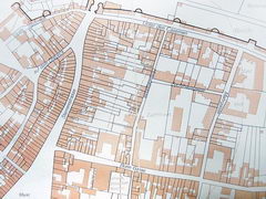 Historischer Stadtplan der Innenstadt
