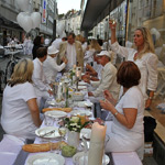 Diner en blanc 2011 - Foto: Liliana Mihailovici