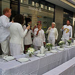 Diner en blanc 2014 - Foto: L. Mihailovici