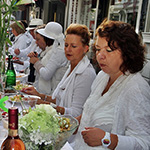 Diner en blanc 2014 - Foto: L. Mihailovici