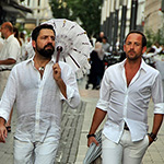 Diner en blanc 2014 - Foto: L. Mihailovici