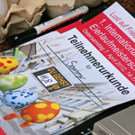 1. Internationale Bonner Eierlaufmeisterschaften 7. April 2012 - Foto: R. Goseberg