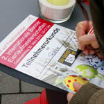 2. Internationale Bonner Eierlaufmeisterschaften 2013 - Foto: R. Goseberg