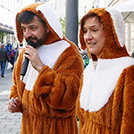 3. Internationale Bonner Eierlaufmeisterschaften 19. April 2014 - Foto: R. Goseberg