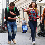 3. Internationale Bonner Eierlaufmeisterschaften 19. April 2014 - Foto: R. Goseberg