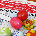 3. Internationale Bonner Eierlaufmeisterschaften 19. April 2014 - Foto: R. Goseberg