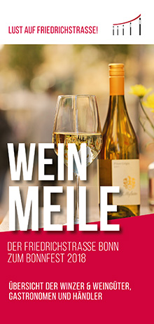 Weinmeile zum BonnFest 2018